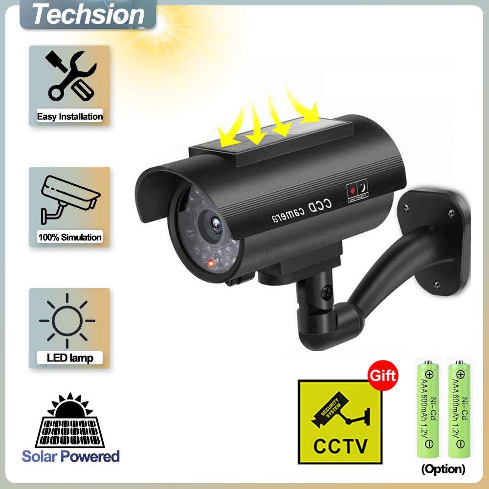 Outdoor Power Board - Solar Panel Dummy Surveillance Camera Outdoor