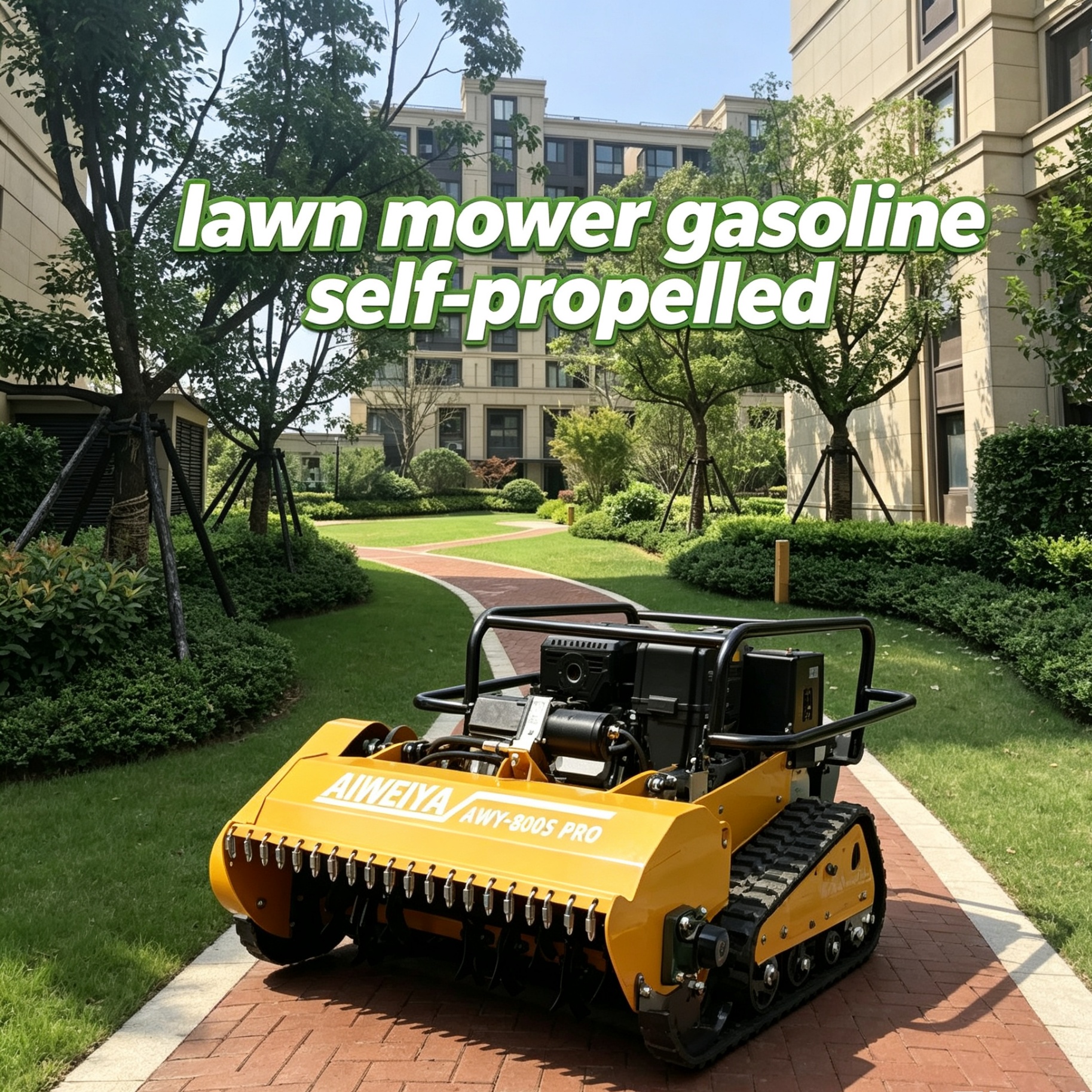 Lawn Mower Battery - Customized Cutting width adjustable lawn mower