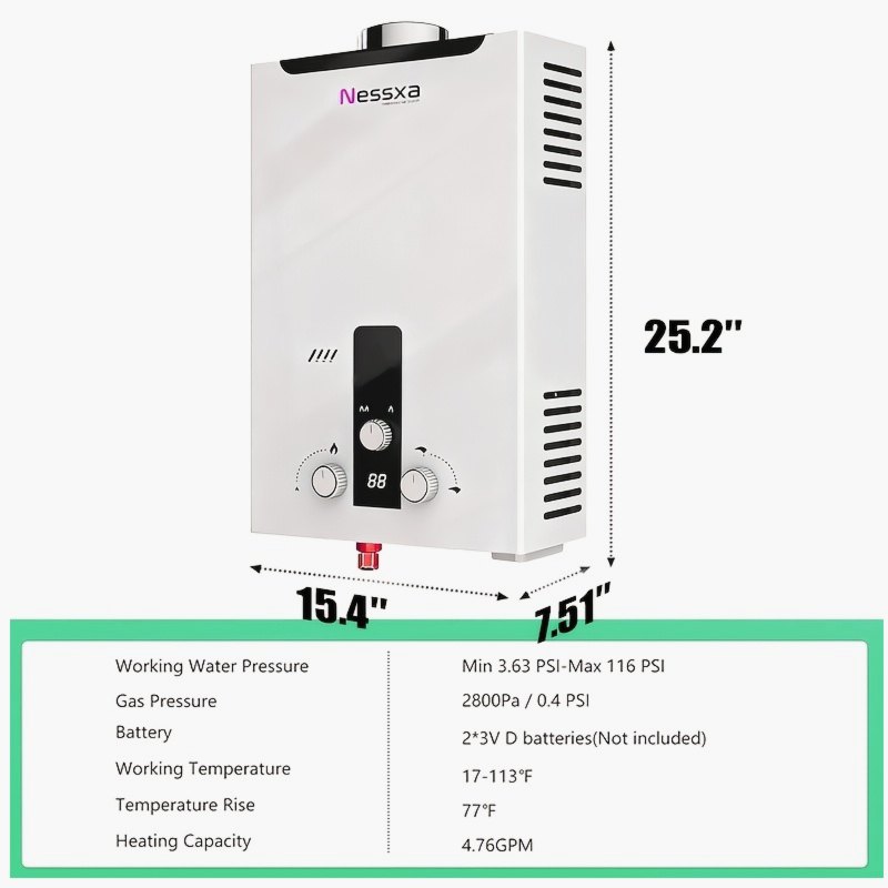 Outdoor Power For Camping - Portable Propane Water Heater – Instant