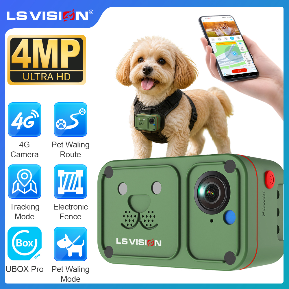 Outdoor Power G Sensor - LS VISION 2K 4G Pet Collar