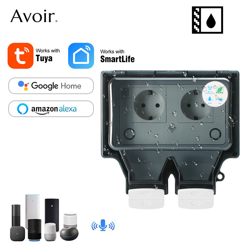 Avoir Tuya Wall Electrical Soc - Outdoor Power Parts บทวิจารณ์และราคา