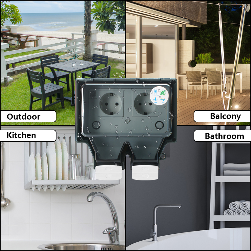 Avoir Tuya Wall Electrical Soc - Outdoor Power Parts บทวิจารณ์และราคา