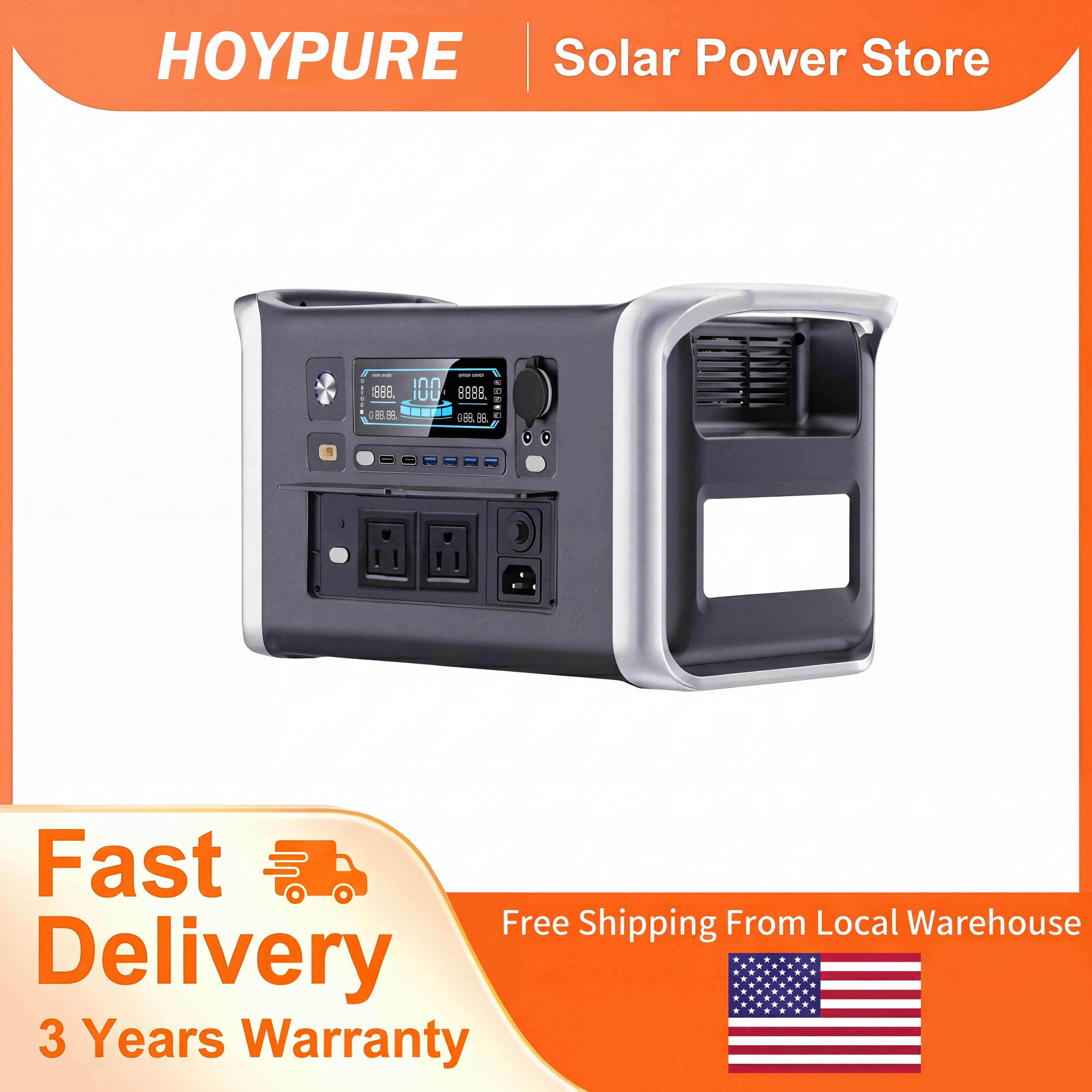 1024Wh Power Bank, LiFePO4 Sol - Outdoor Power Bank With Ac Outlet บทวิจารณ์และราคา