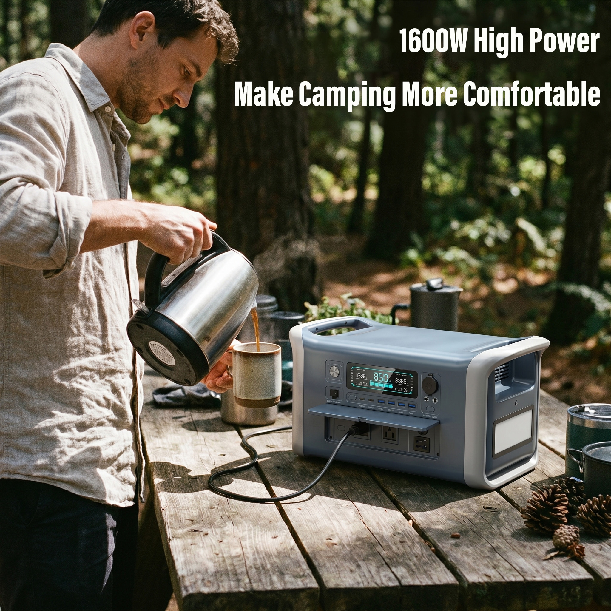 1024Wh Power Bank, LiFePO4 Sol - Outdoor Power Bank With Ac Outlet บทวิจารณ์และราคา