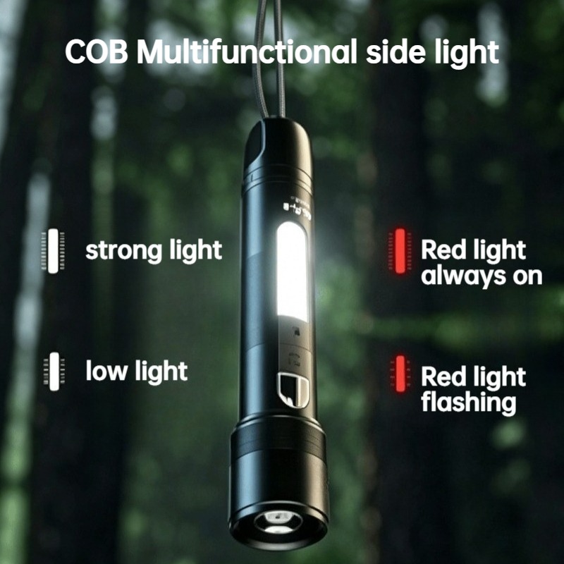 Multi Functional LED Flashligh - Outdoor Power For Camping บทวิจารณ์และราคา