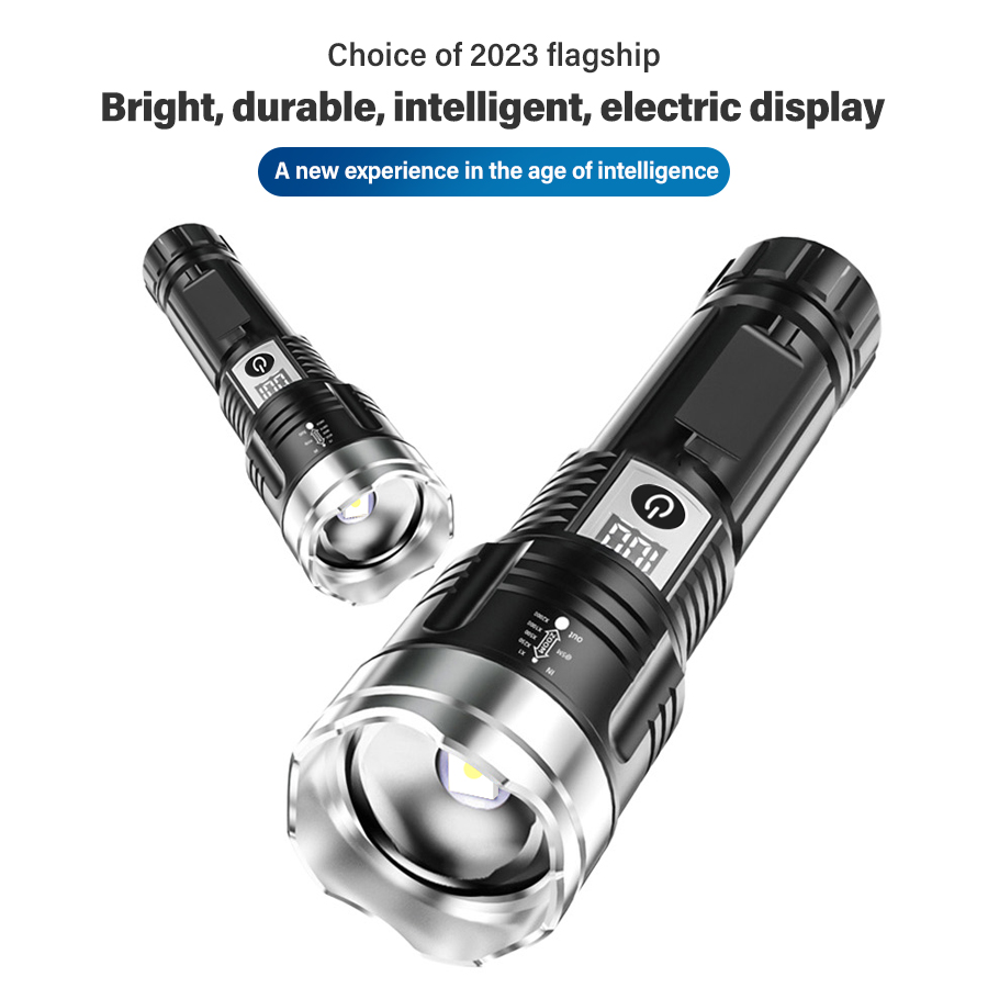High Power 200000LM LED Flashl - Outdoor Power For Camping บทวิจารณ์และราคา