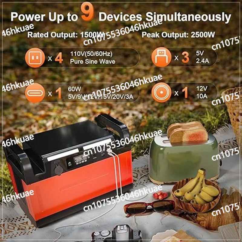 1500watt Portable Power Bank P - Outdoor Power Bank With Ac Outlet บทวิจารณ์และราคา