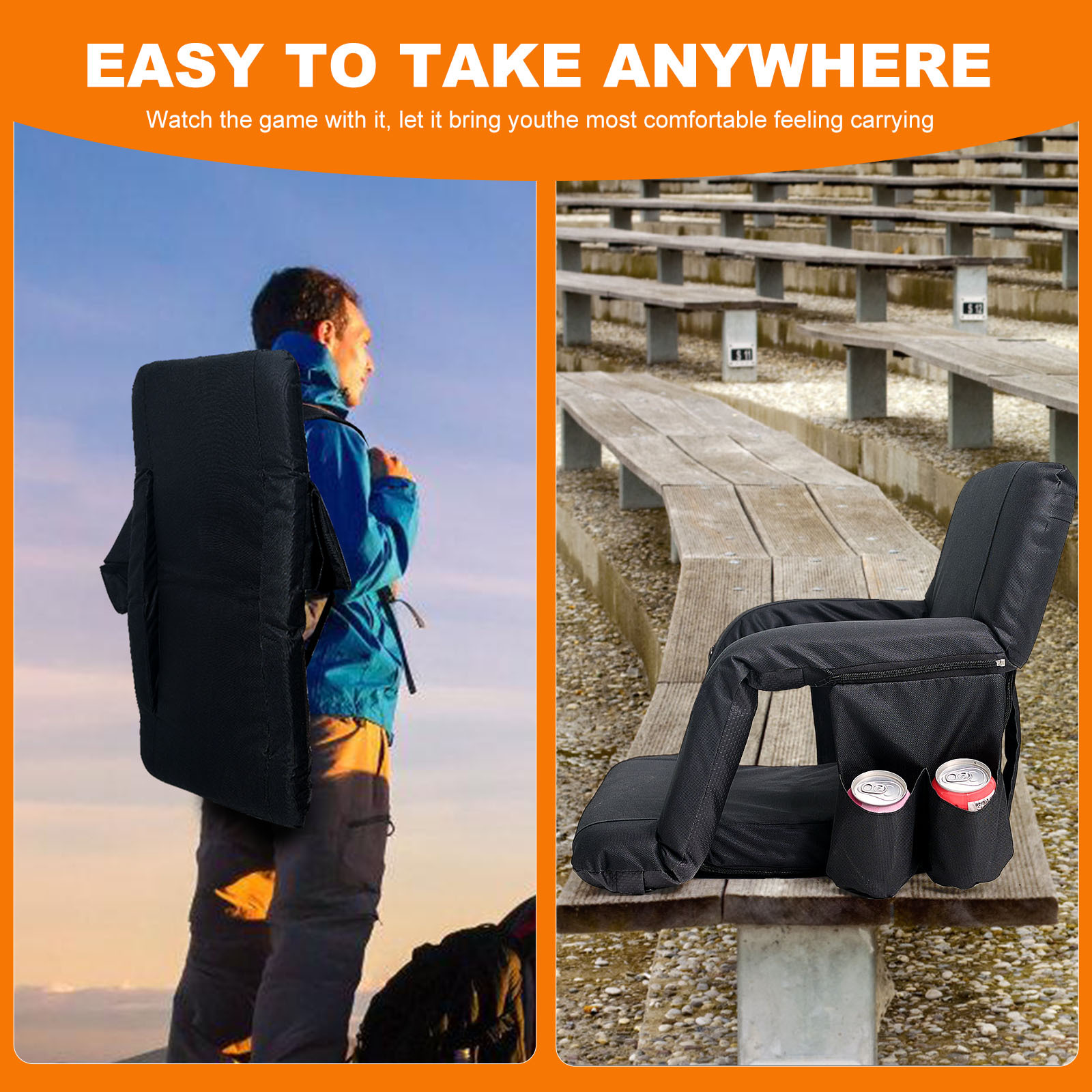 2-Pack Portable Heated Bleache - Outdoor Power Recliner บทวิจารณ์และราคา