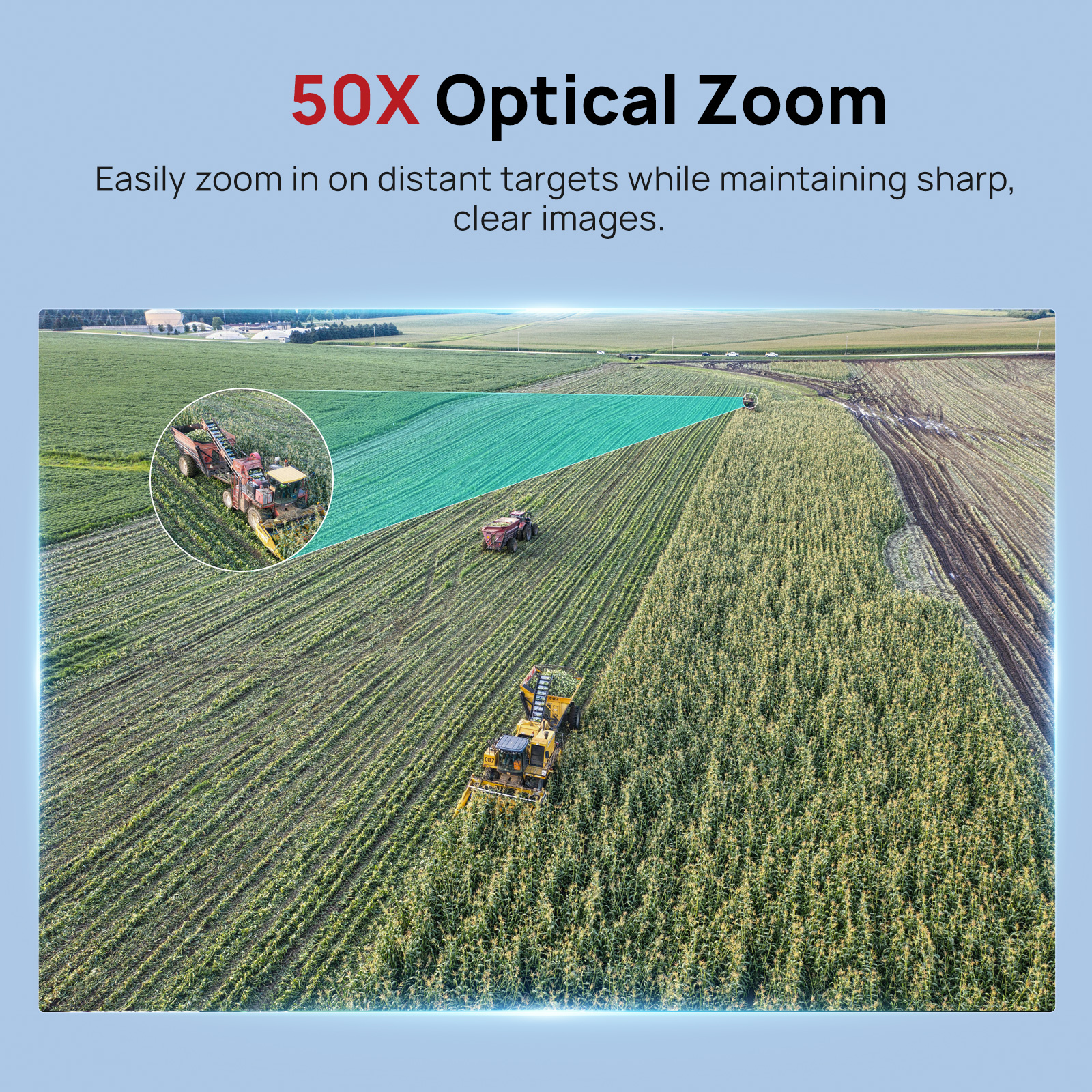 Vikylin 4K 8MP PTZ 32X Zoom 10 - Outdoor Power G Sensor บทวิจารณ์และราคา
