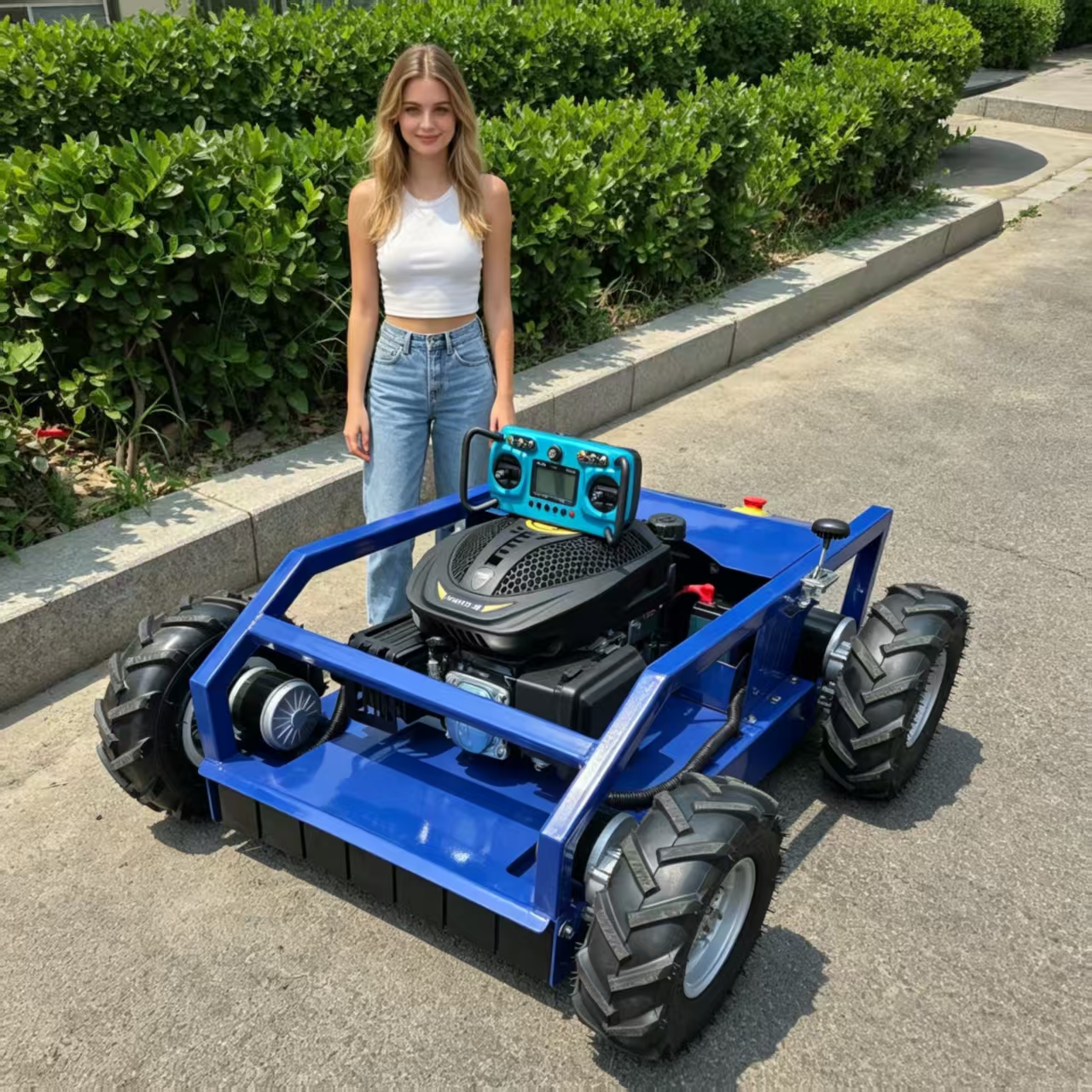 Smart Remote-Controlled Lawn M - Lawn Mower Battery บทวิจารณ์และราคา