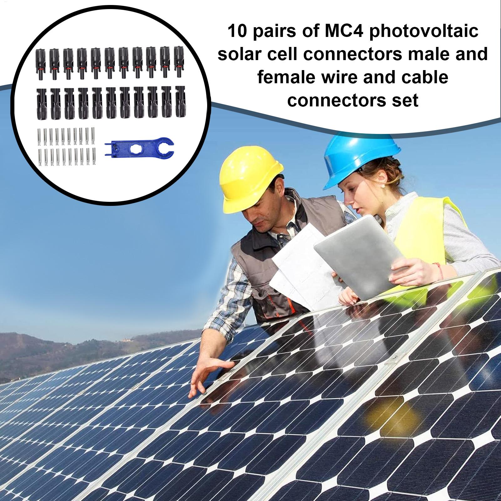 10Pair MC4 Photovoltaic Solar  - Outdoor Power Board บทวิจารณ์และราคา