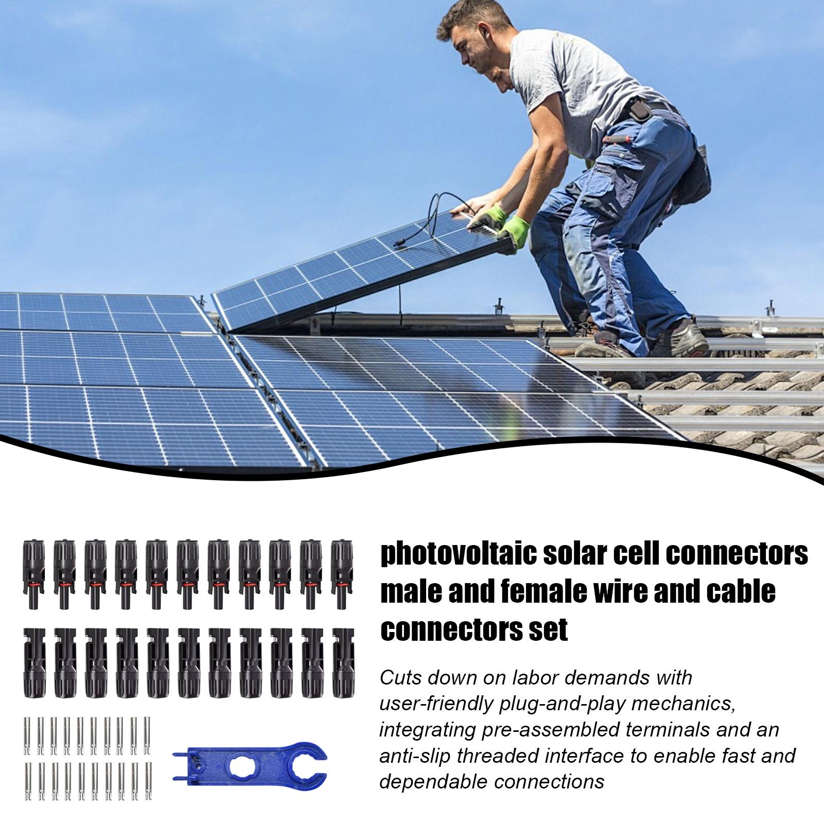 10Pair MC4 Photovoltaic Solar  - Outdoor Power Board บทวิจารณ์และราคา