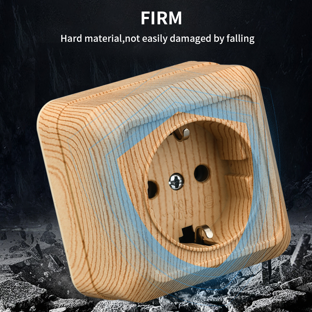 WESA Wood Wall Surface Socket  - Outdoor Power Parts บทวิจารณ์และราคา