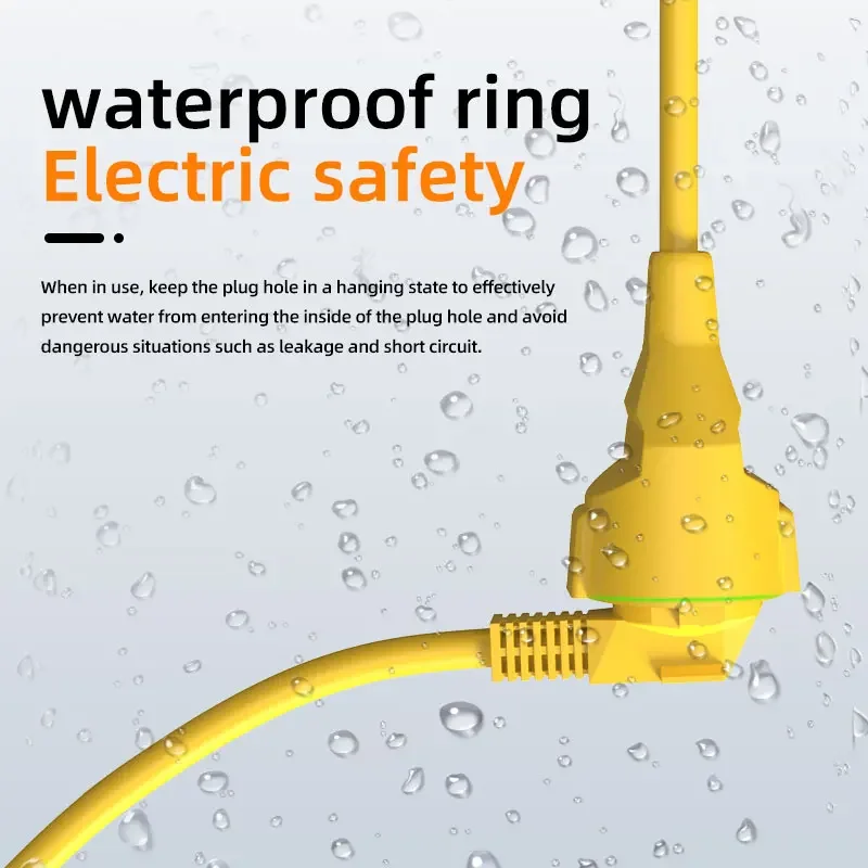 16A EU Schuko Power Strip 4KW  - Outdoor Power Socket บทวิจารณ์และราคา