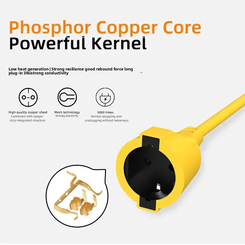 16A EU Schuko Power Strip 4KW  - Outdoor Power Socket บทวิจารณ์และราคา