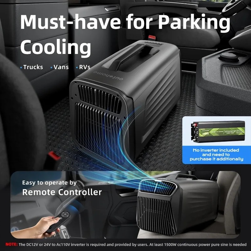 5200BTU Portable Air Condition - Outdoor Power Vac บทวิจารณ์และราคา
