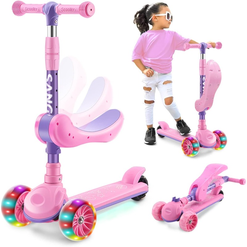 2-in-1 Kids Kick Scooter with  - Outdoor Power Point บทวิจารณ์และราคา