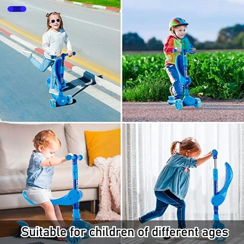 2-in-1 Kids Kick Scooter with  - Outdoor Power Point บทวิจารณ์และราคา