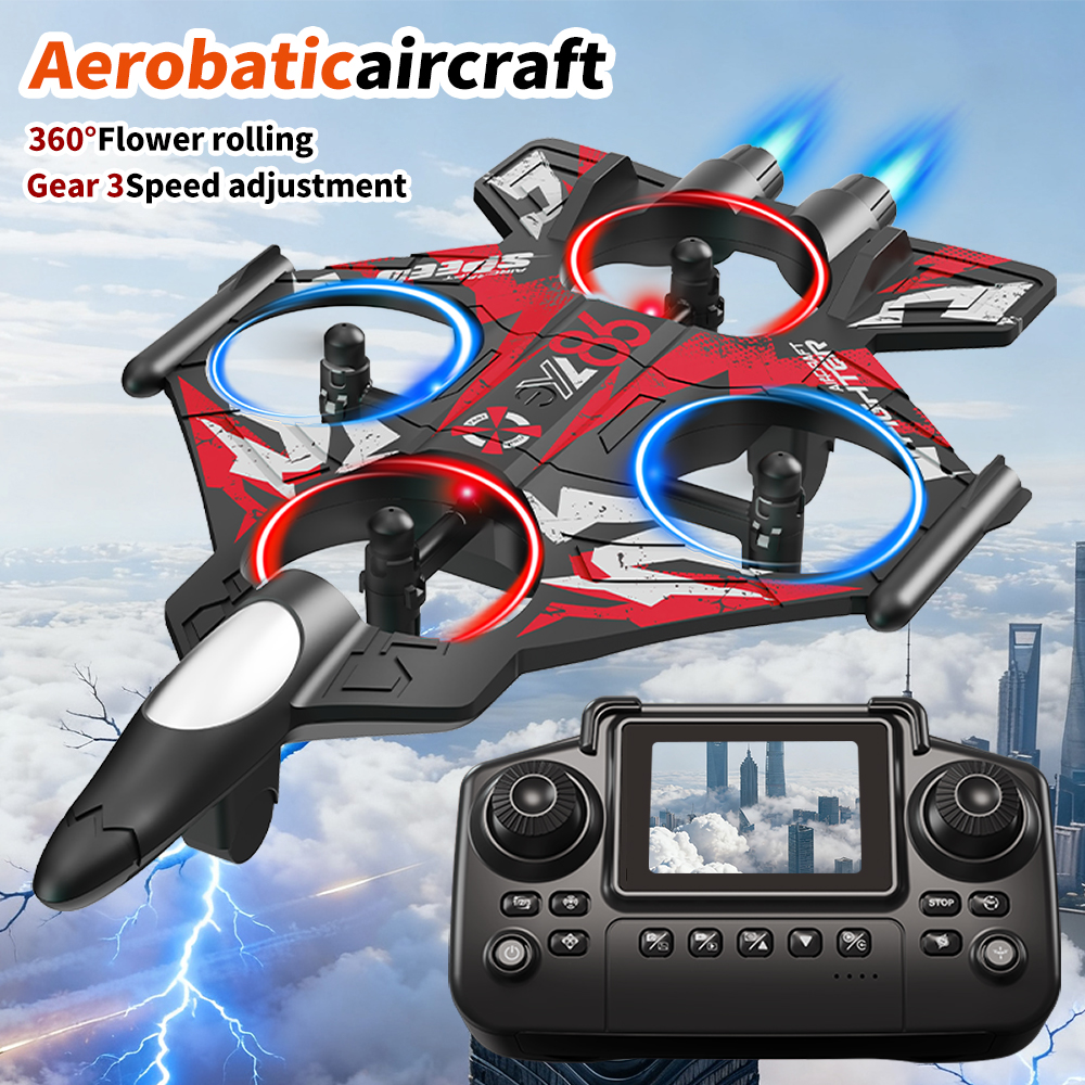 Fighter Jet Drone With Screen  - Outdoor Power Parts บทวิจารณ์และราคา