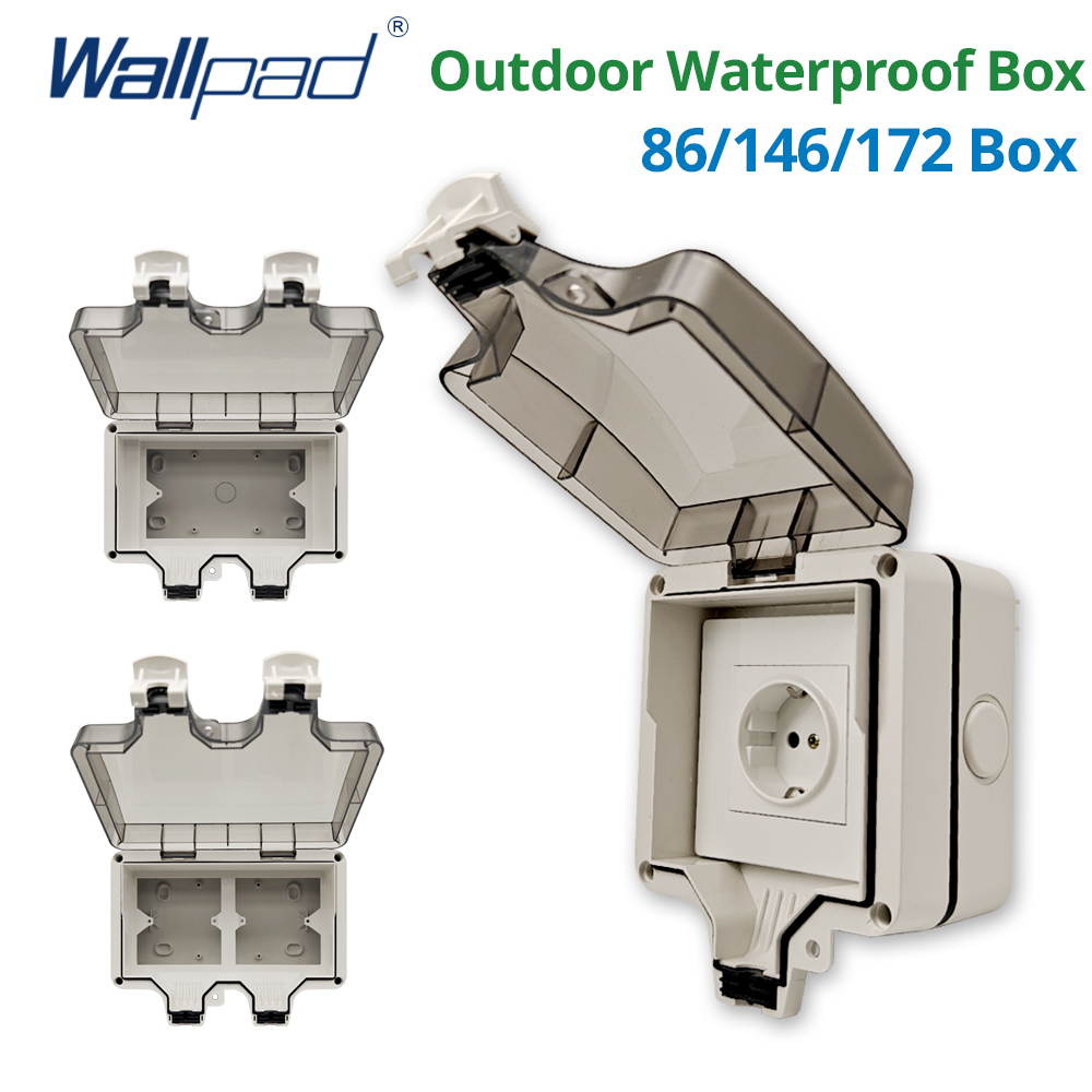 Wallpad IP66 Dustproof Waterpr - Outdoor Power Socket บทวิจารณ์และราคา