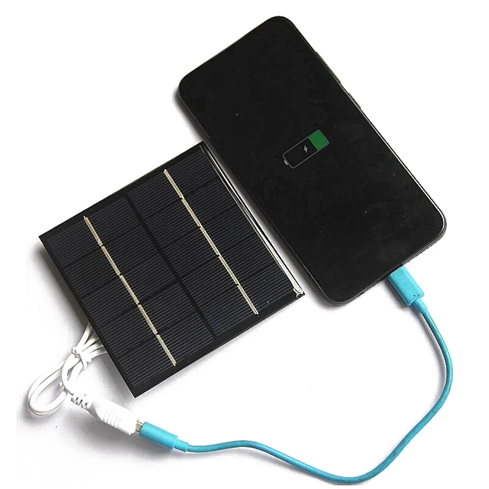 5W 5V Solar Panel Solar Batter - Outdoor Power Board บทวิจารณ์และราคา