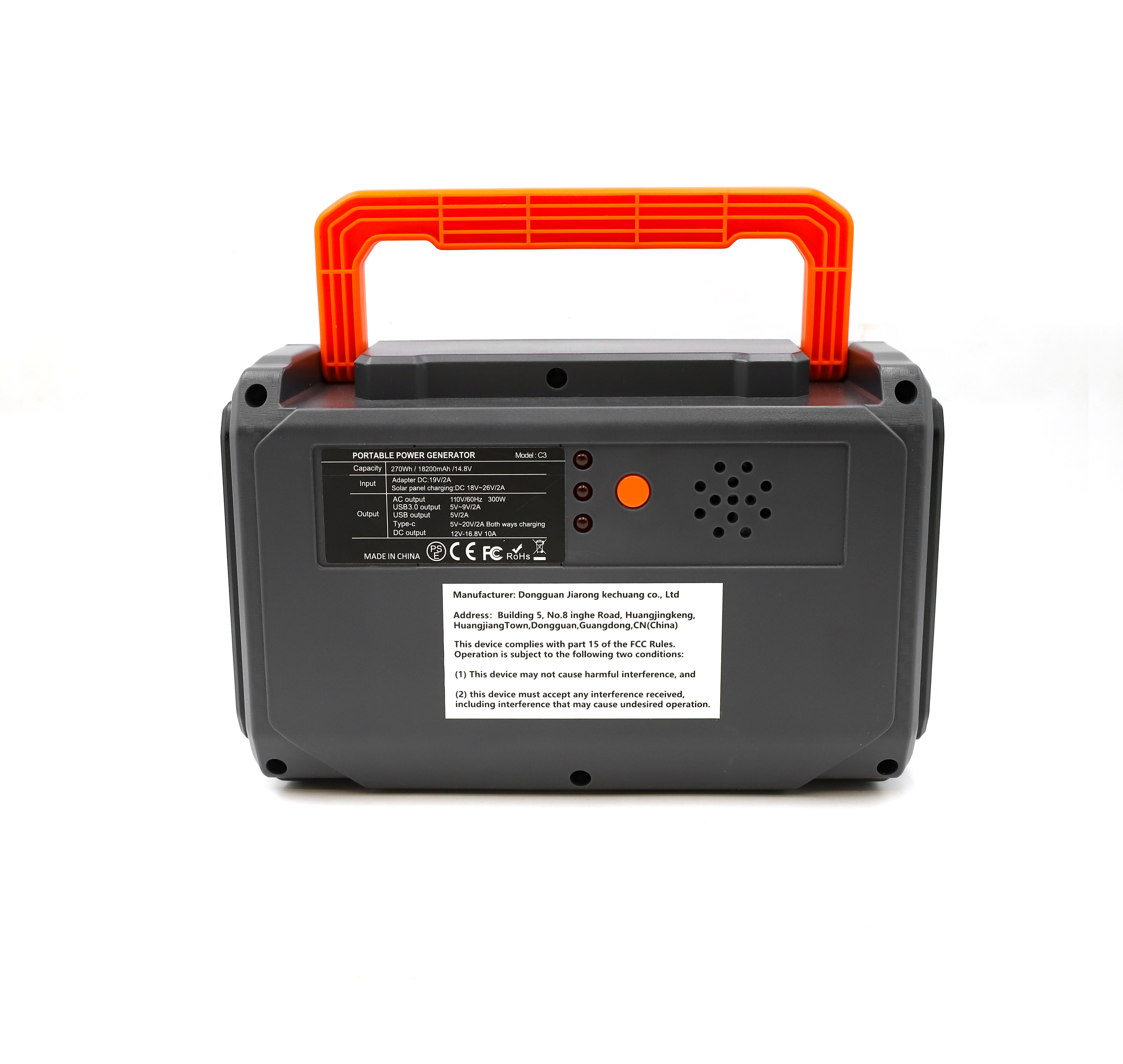 1 PC 300W Portable Power Stati - Outdoor Power Bank With Ac Outlet บทวิจารณ์และราคา