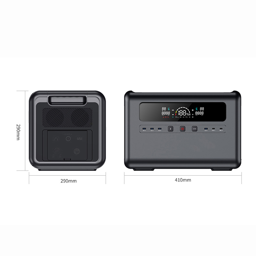 2400W Solar Power Generator, L - Outdoor Power For Camping บทวิจารณ์และราคา
