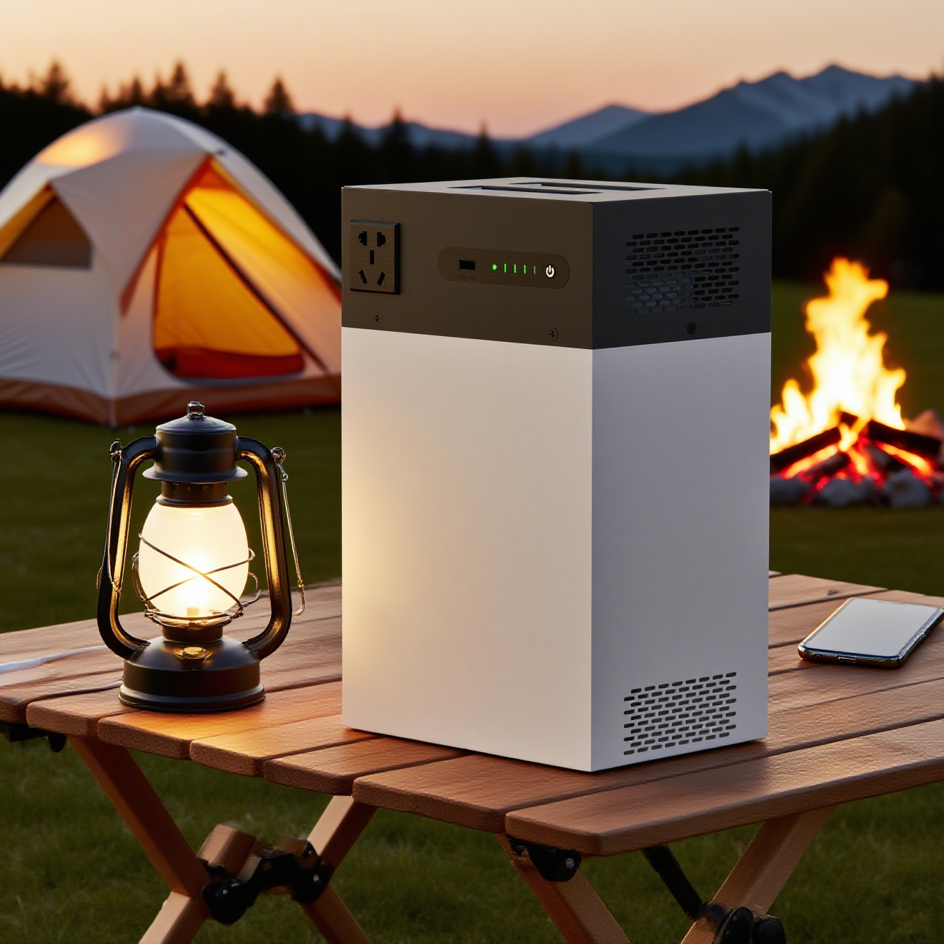 Portable Power Bank 100W Solar - Outdoor Power Bank With Ac Outlet บทวิจารณ์และราคา