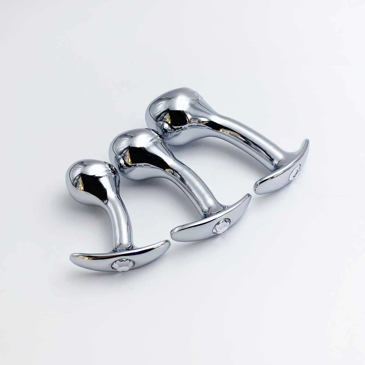 Metal Dildo Anal Plug Gem Base - Outdoor Power Point บทวิจารณ์และราคา