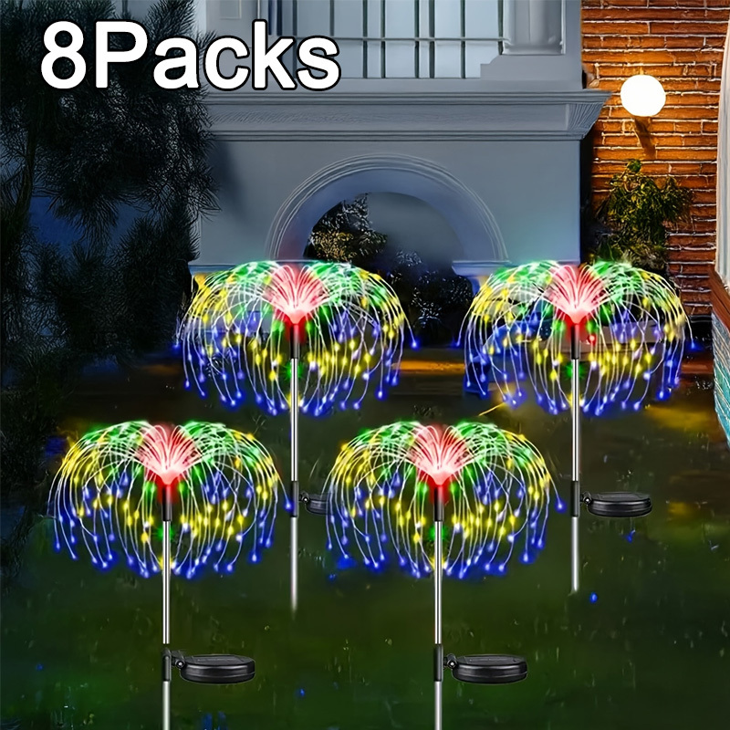 8-Mode Solar Firework Lights w - Outdoor Power Vac บทวิจารณ์และราคา