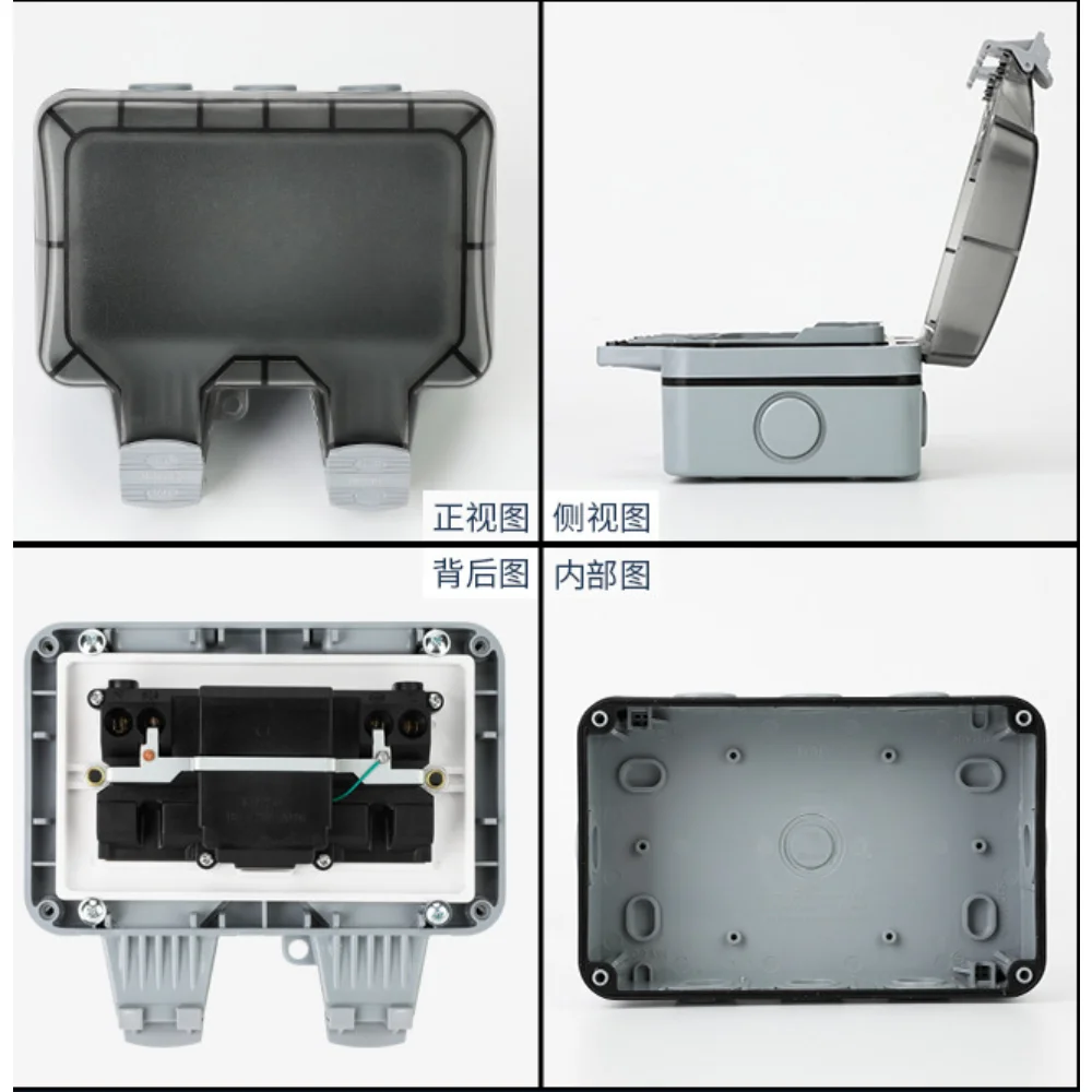 EU KR Outdoor Wall Waterproof  - Outdoor Power Parts บทวิจารณ์และราคา