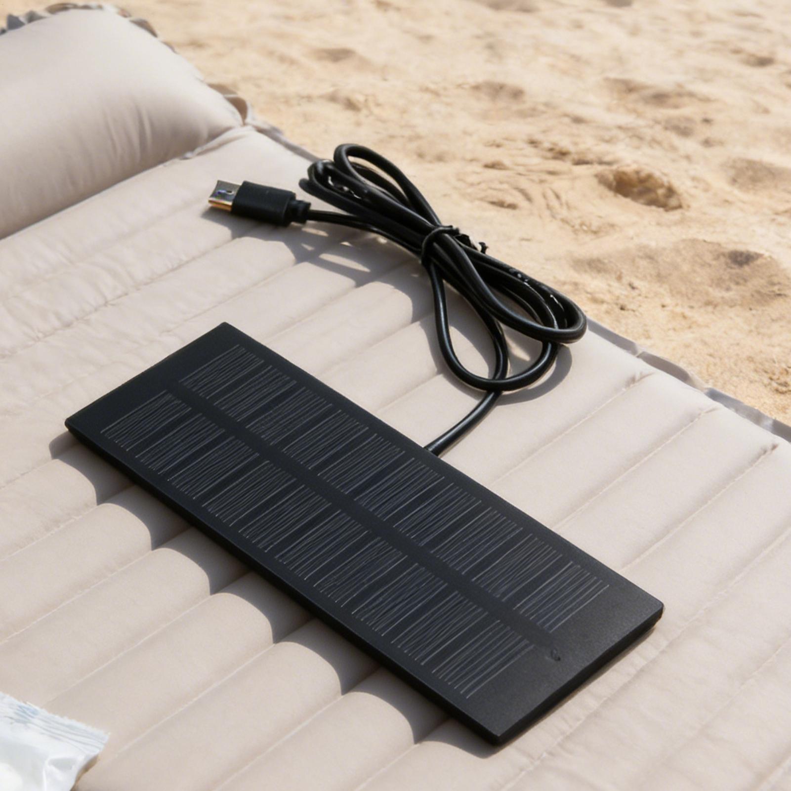 5W 5V Solar Panel Charger With - Outdoor Power Board บทวิจารณ์และราคา