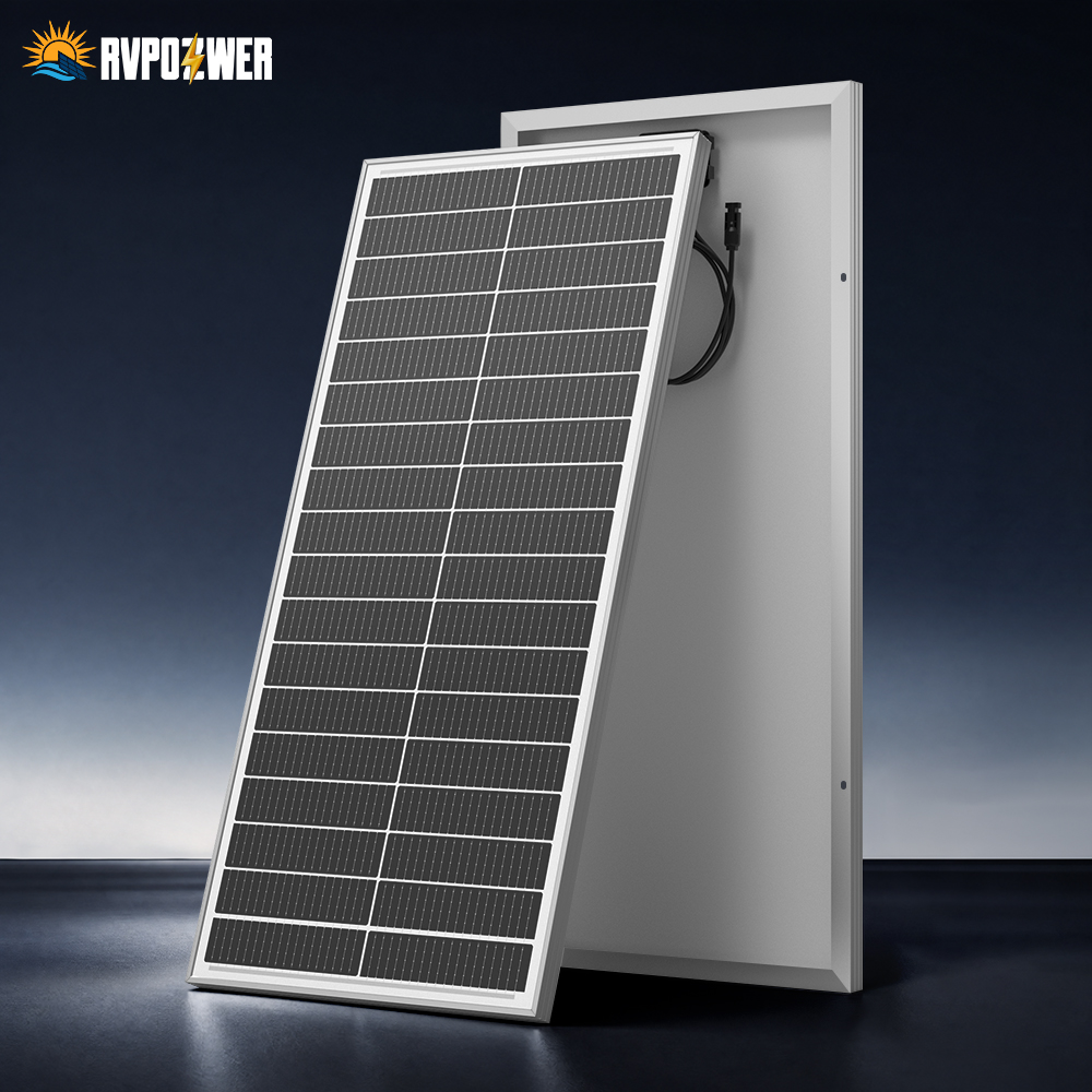 RVPOZWER 100W 18BB Rigid Solar - Outdoor Power Board บทวิจารณ์และราคา