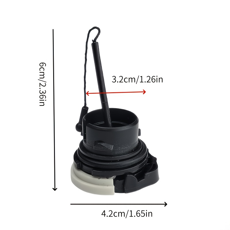 2Pcs Durable Fuel Oil Cap High - Quality Outdoor Power Equipment บทวิจารณ์และราคา