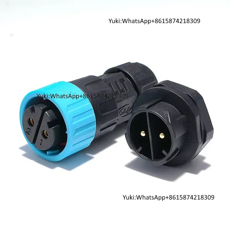 IP68 Waterproof LLT M16 2pin C - Outdoor Power Socket บทวิจารณ์และราคา
