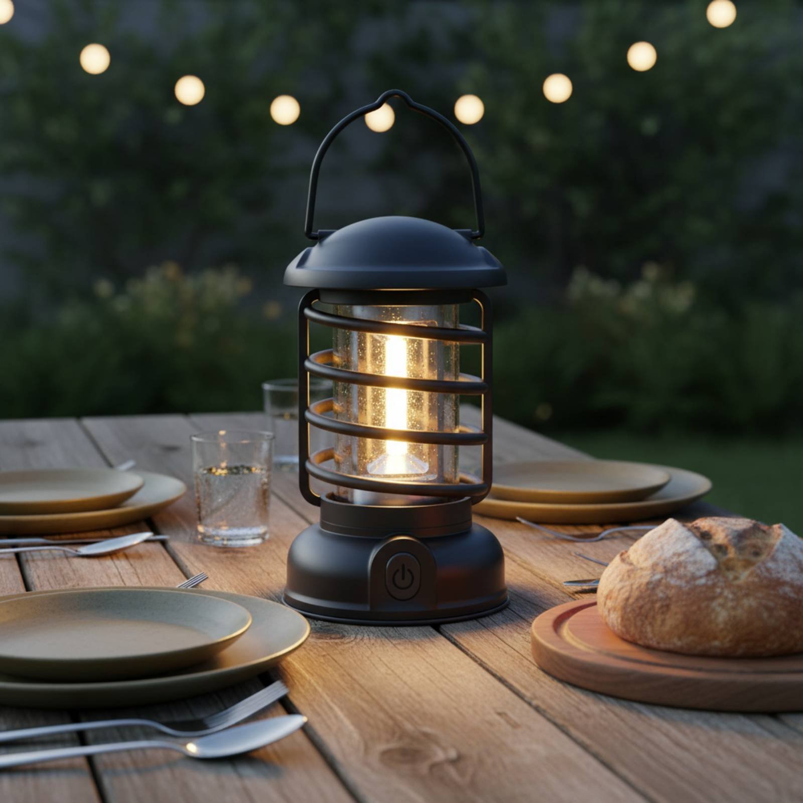 Retro Camping Lantern Two-Way  - Outdoor Power For Camping บทวิจารณ์และราคา