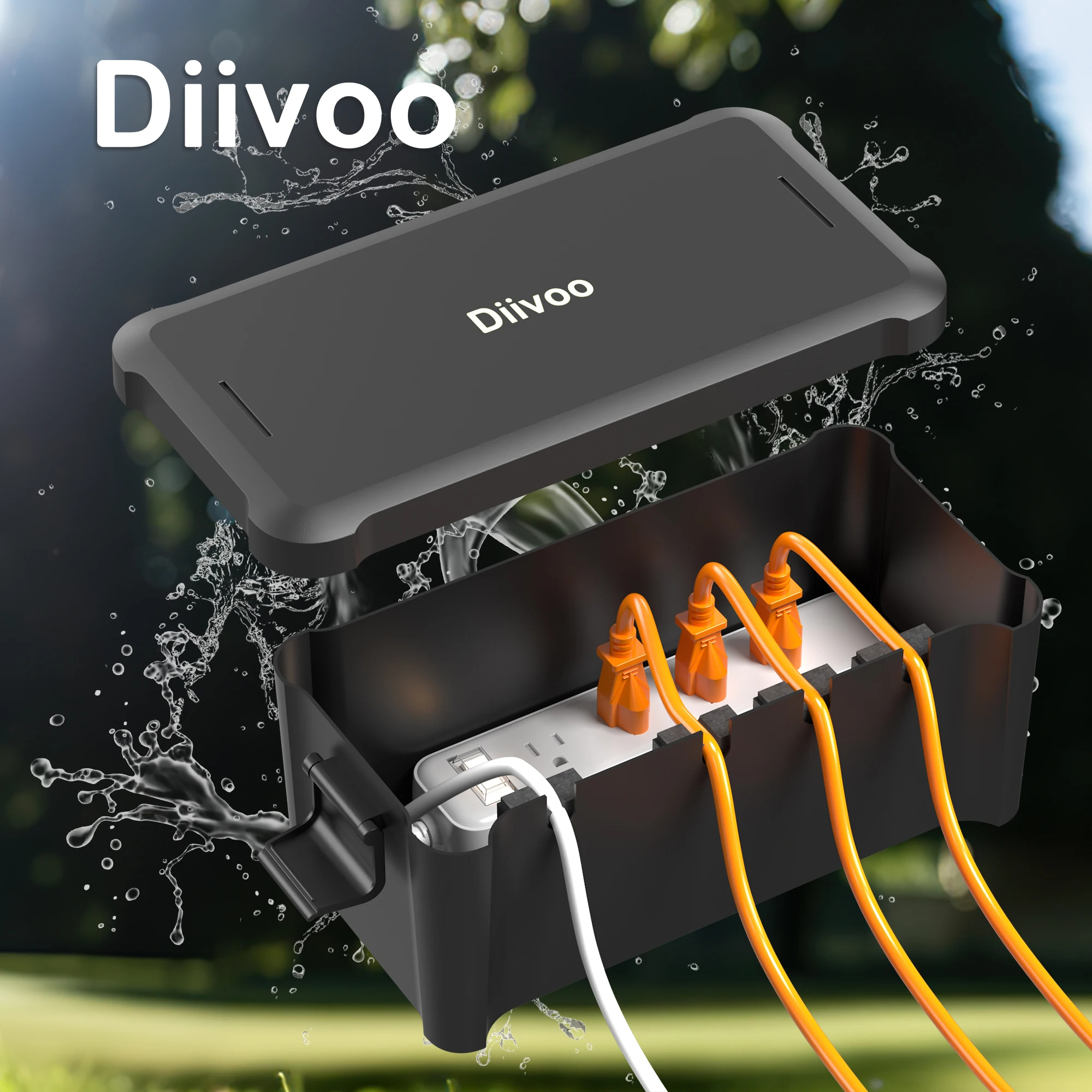 Diivoo Outdoor Waterproof Elec - Outdoor Power Socket บทวิจารณ์และราคา