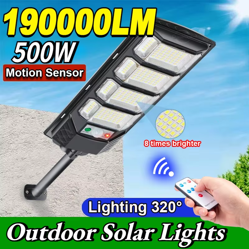 500㎡ Illumination Solar Securi - Outdoor Power G Sensor บทวิจารณ์และราคา