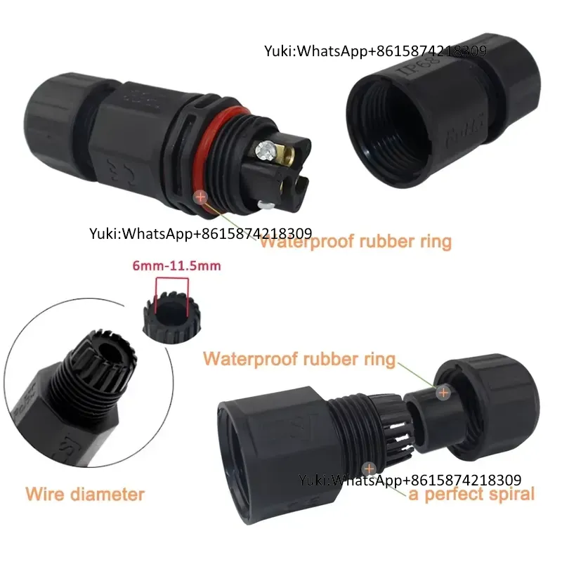 IP68 Waterproof Cable T Tap El - Outdoor Power Box บทวิจารณ์และราคา