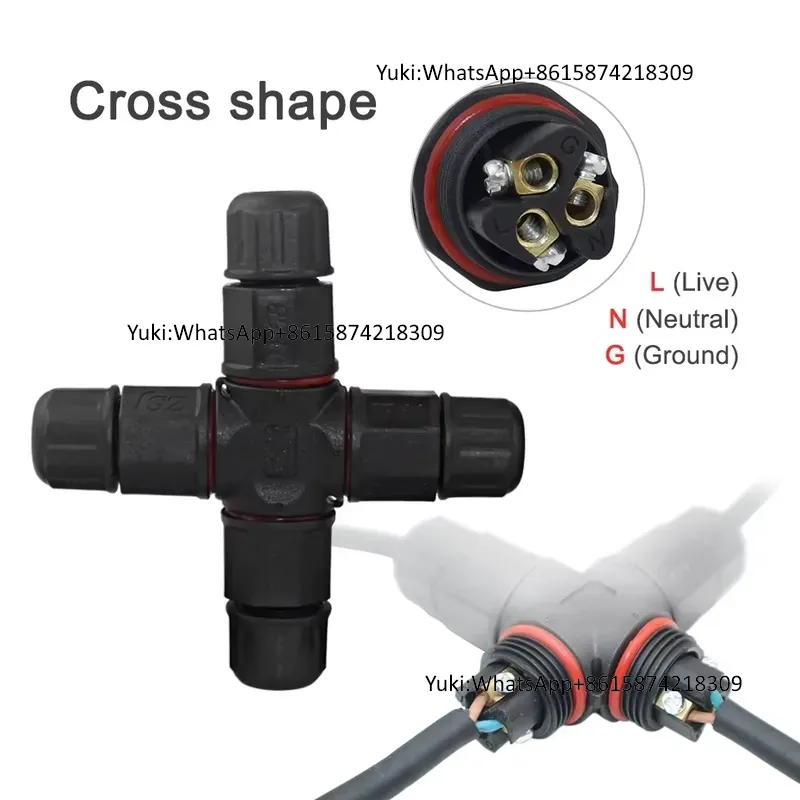 IP68 Waterproof Cable T Tap El - Outdoor Power Box บทวิจารณ์และราคา