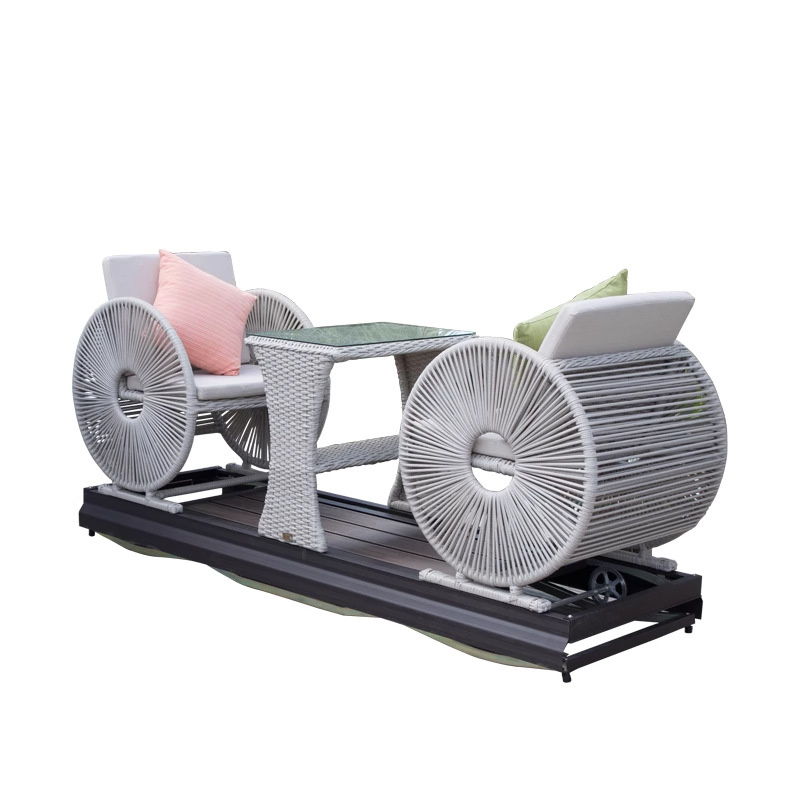 Modern Waterproof Double Wheel - Outdoor Power Recliner บทวิจารณ์และราคา