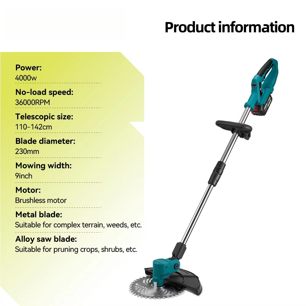 4000W Electric Lawn Mower for  - Lawn Mower Battery บทวิจารณ์และราคา