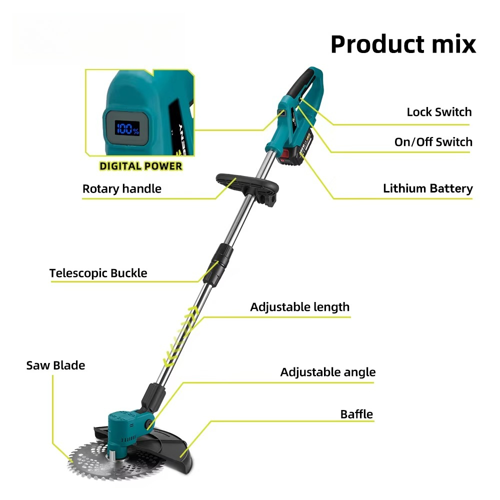 4000W Electric Lawn Mower for  - Lawn Mower Battery บทวิจารณ์และราคา