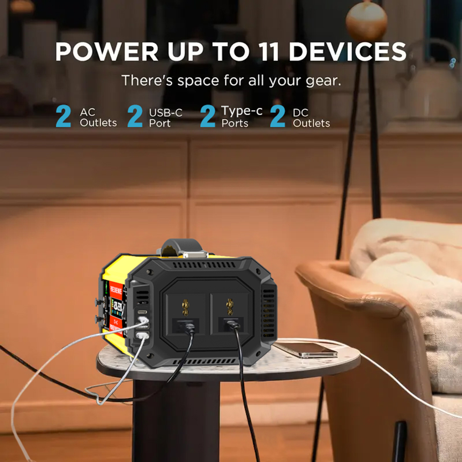power inverter DC 12V to AC 22 - Outdoor Power Socket บทวิจารณ์และราคา