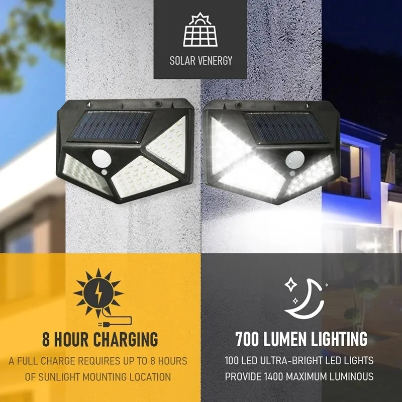 100Led Multifunctional Solar L - Outdoor Power Point บทวิจารณ์และราคา
