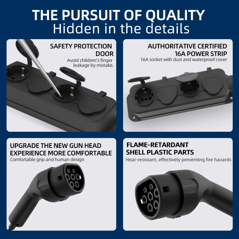 Portable 16A 4KW V2L Cable Ele - Outdoor Power Parts บทวิจารณ์และราคา