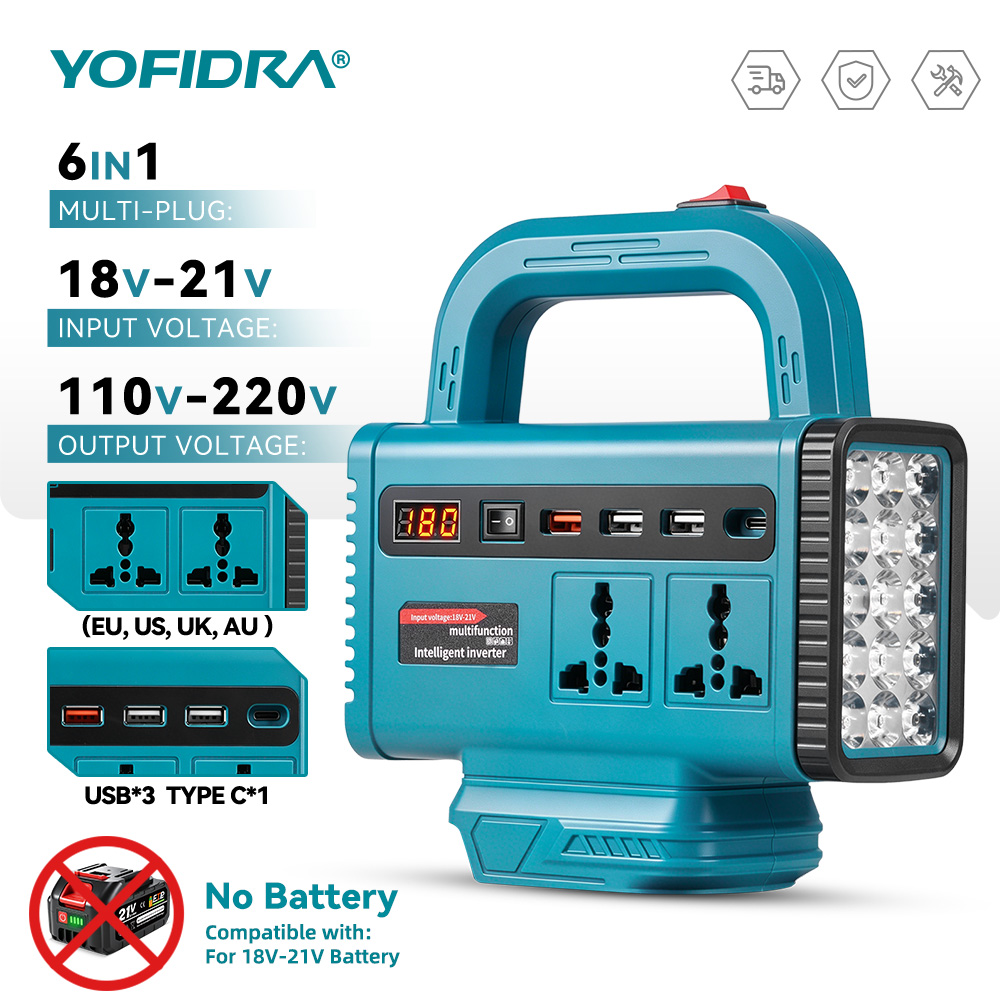 YOFIDRA 220V Portable Power In - Outdoor Power Point บทวิจารณ์และราคา