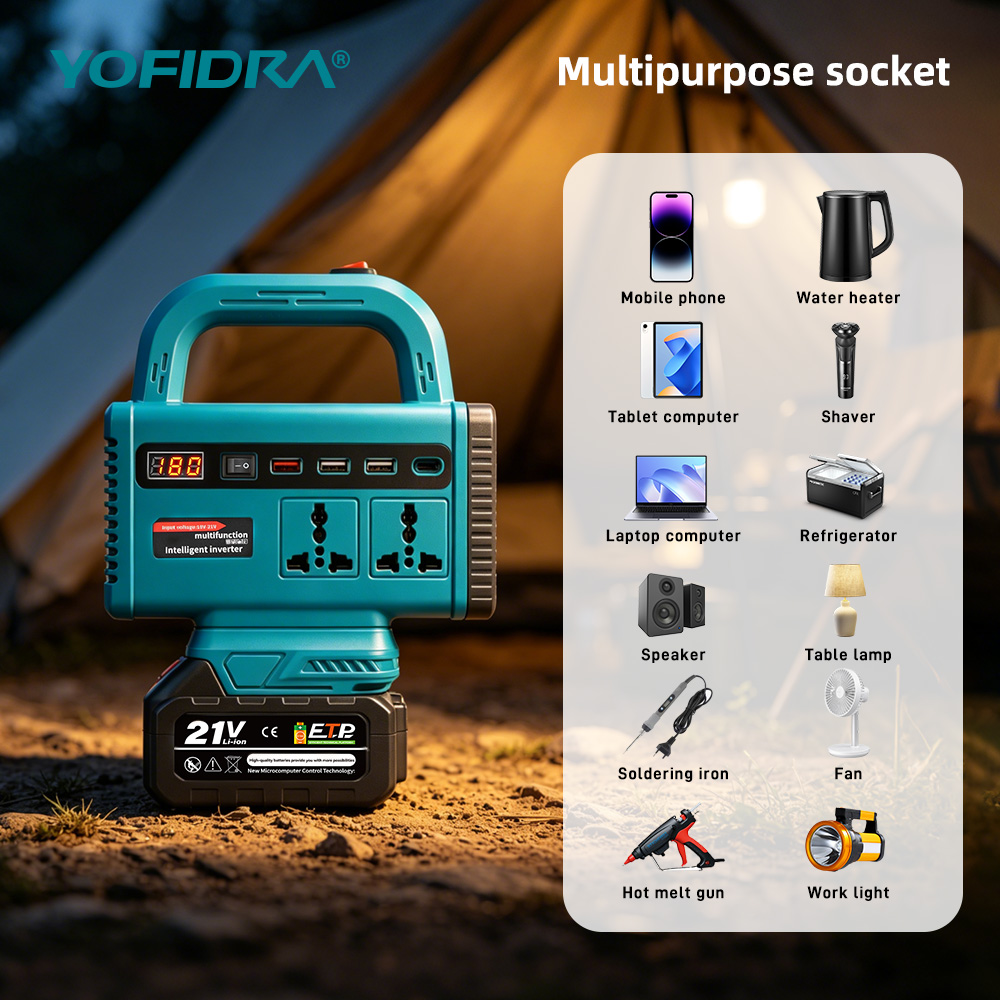 YOFIDRA 220V Portable Power In - Outdoor Power Point บทวิจารณ์และราคา