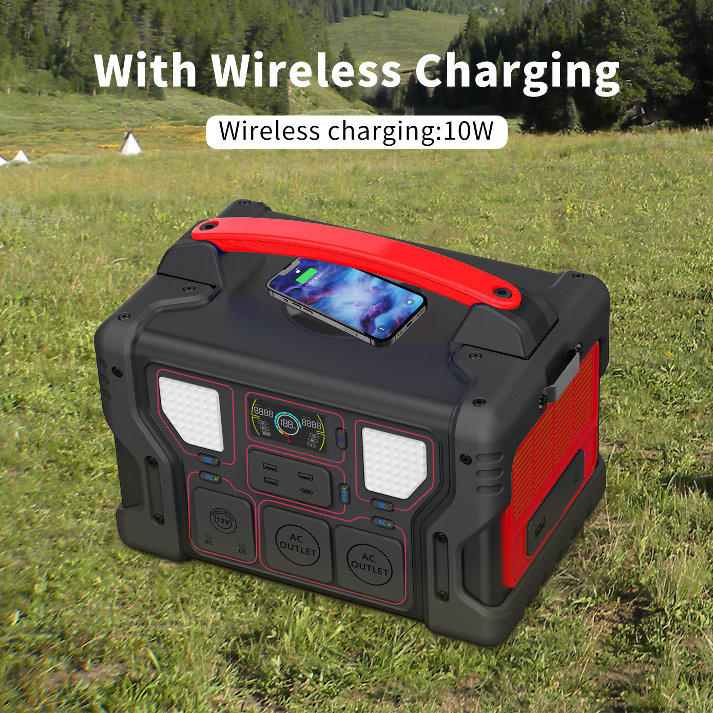 110V 220V AC Outlet Rechargeab - Outdoor Power Bank With Ac Outlet บทวิจารณ์และราคา