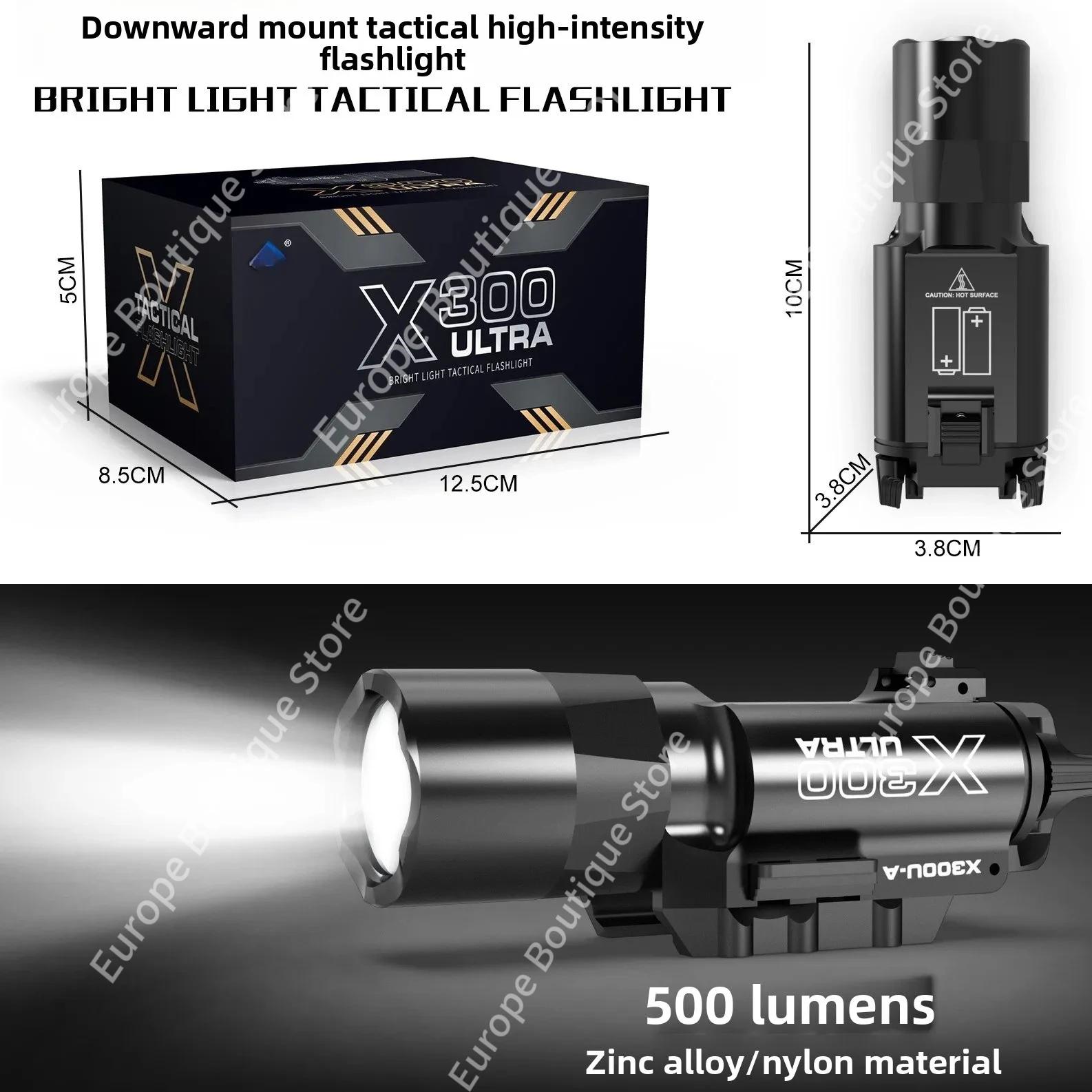 2026 Alloy X300U Flashlight Lo - Outdoor Power Parts บทวิจารณ์และราคา